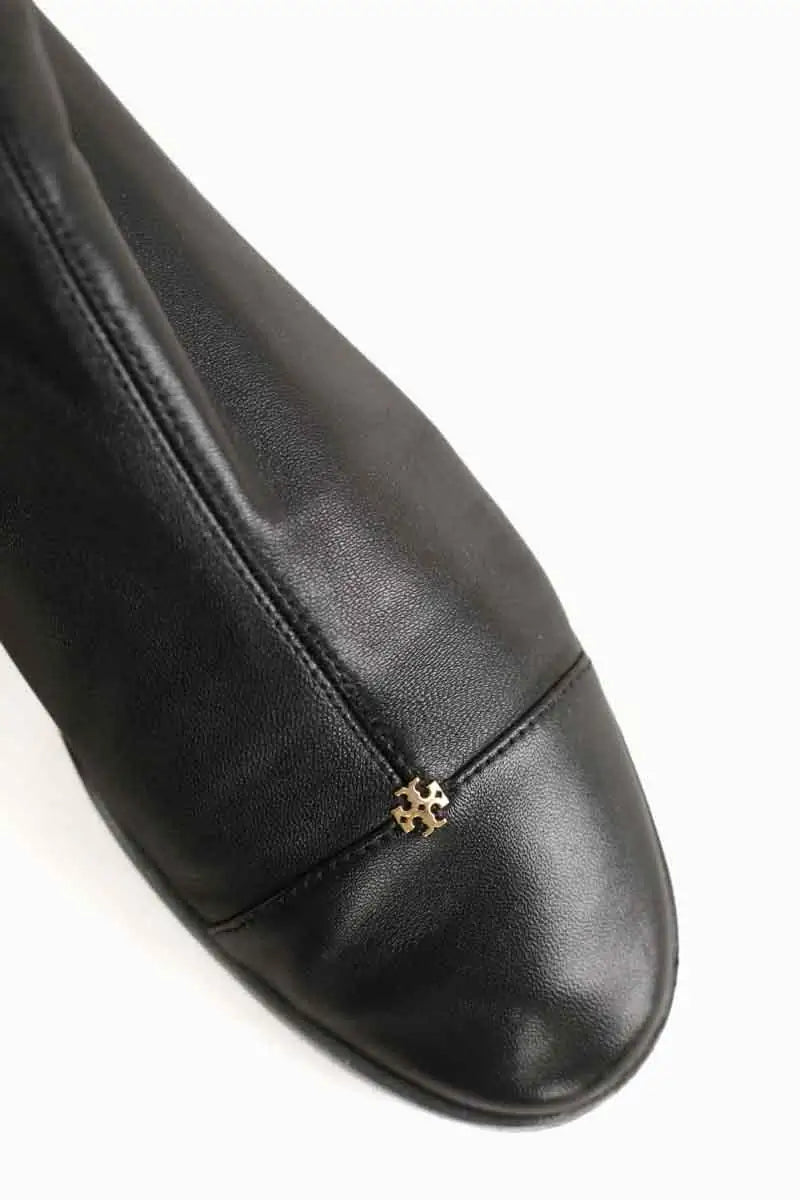 Boots Tory Burch Noir en Cuir