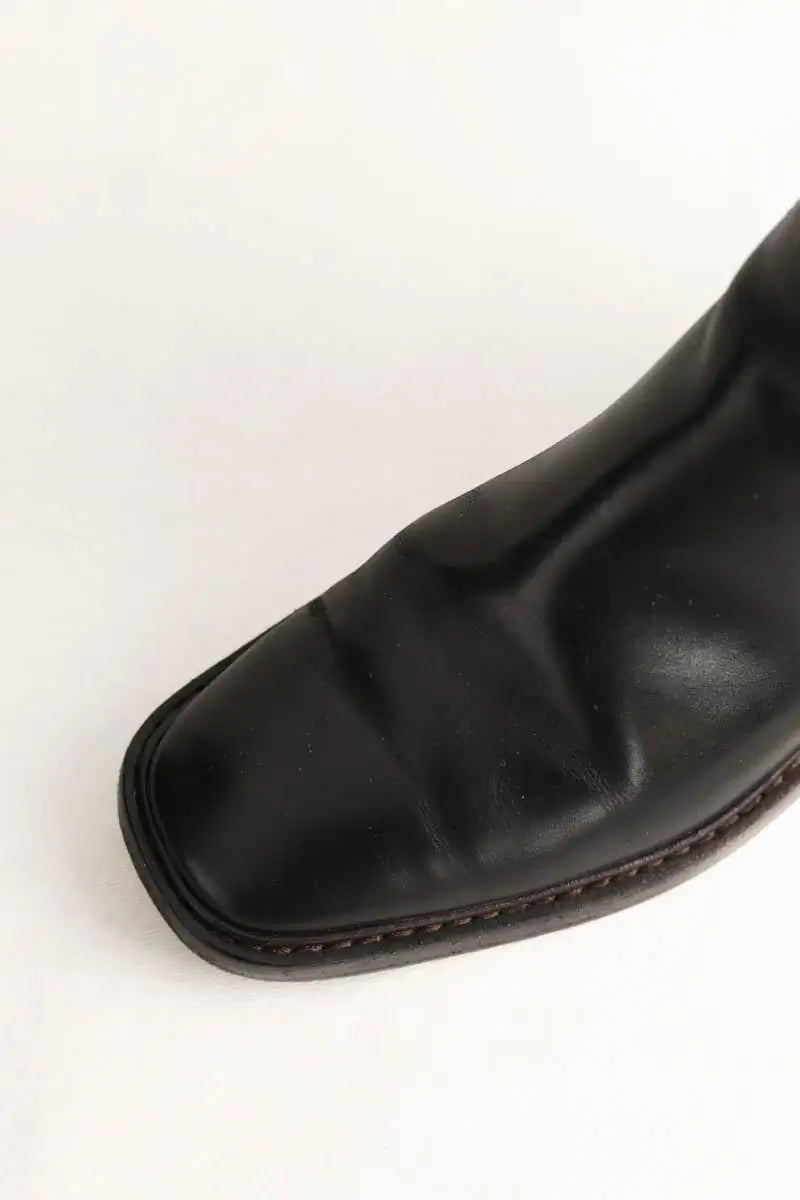 Boots Tory Burch Noir en Cuir