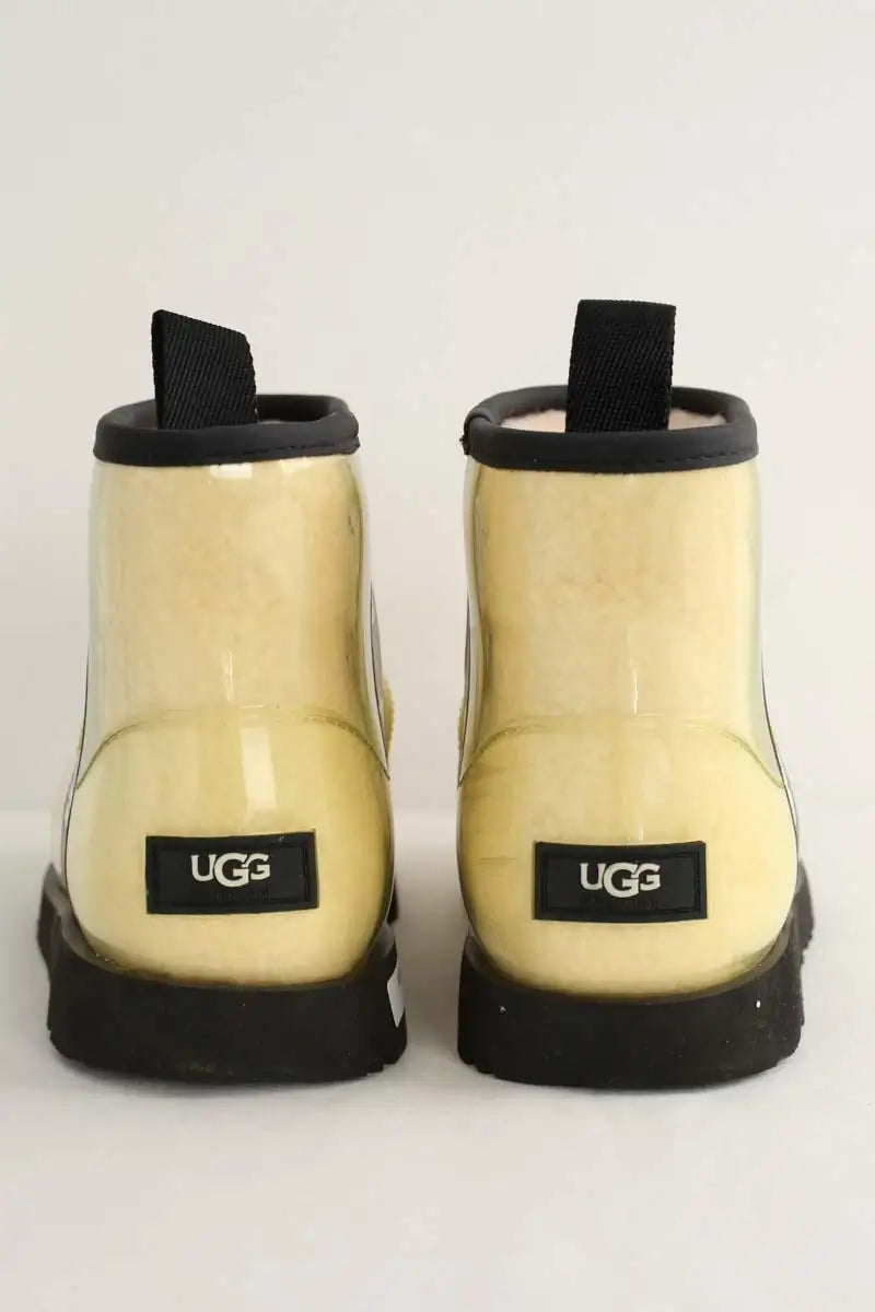 Boots Ugg Jaune en Tissu