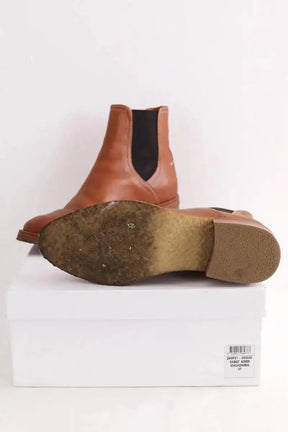Boots Vanessa Bruno Marron en Cuir
