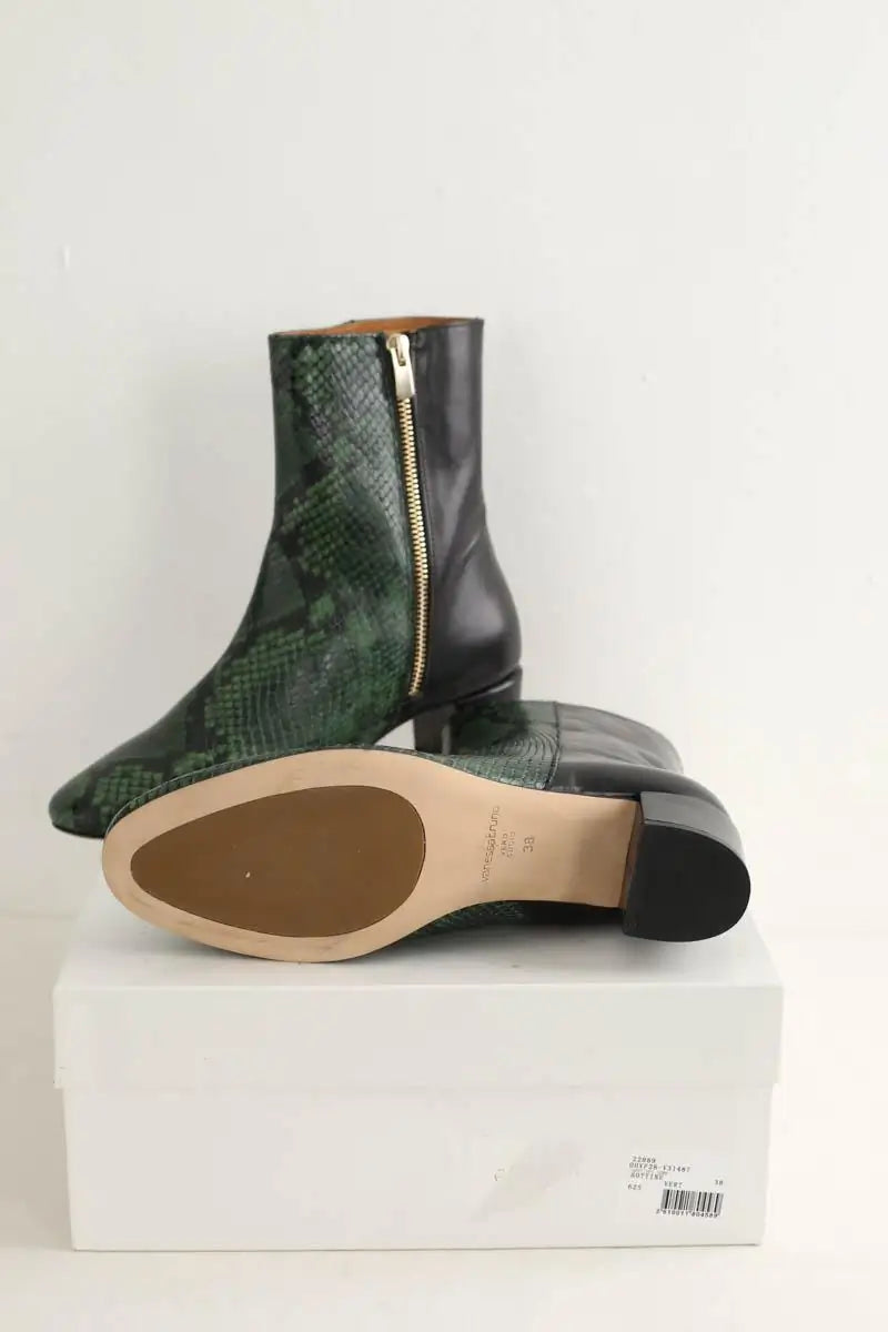 Boots Vanessa Bruno Noir en Cuir