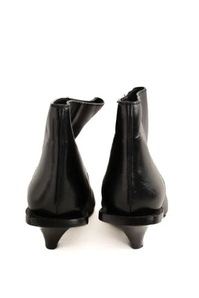 Boots Yves Saint Laurent Noir en Cuir
