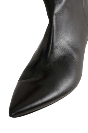 Boots Yves Saint Laurent Noir en Cuir