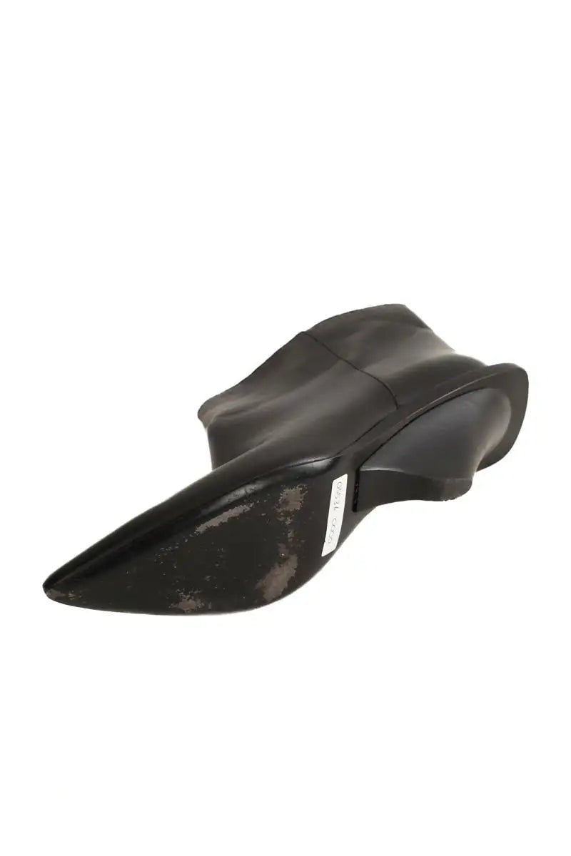 Boots Yves Saint Laurent Noir en Cuir