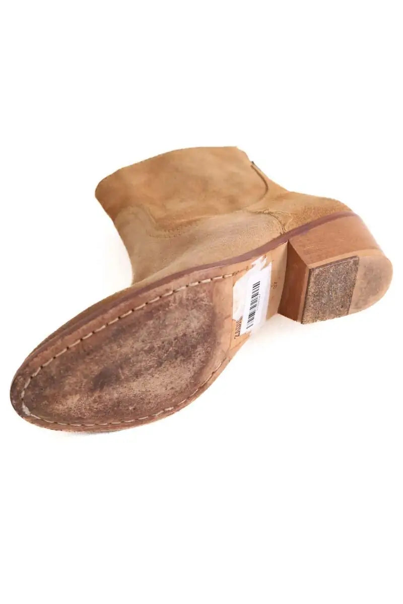 Boots Zadig & Voltaire Camel en Daim