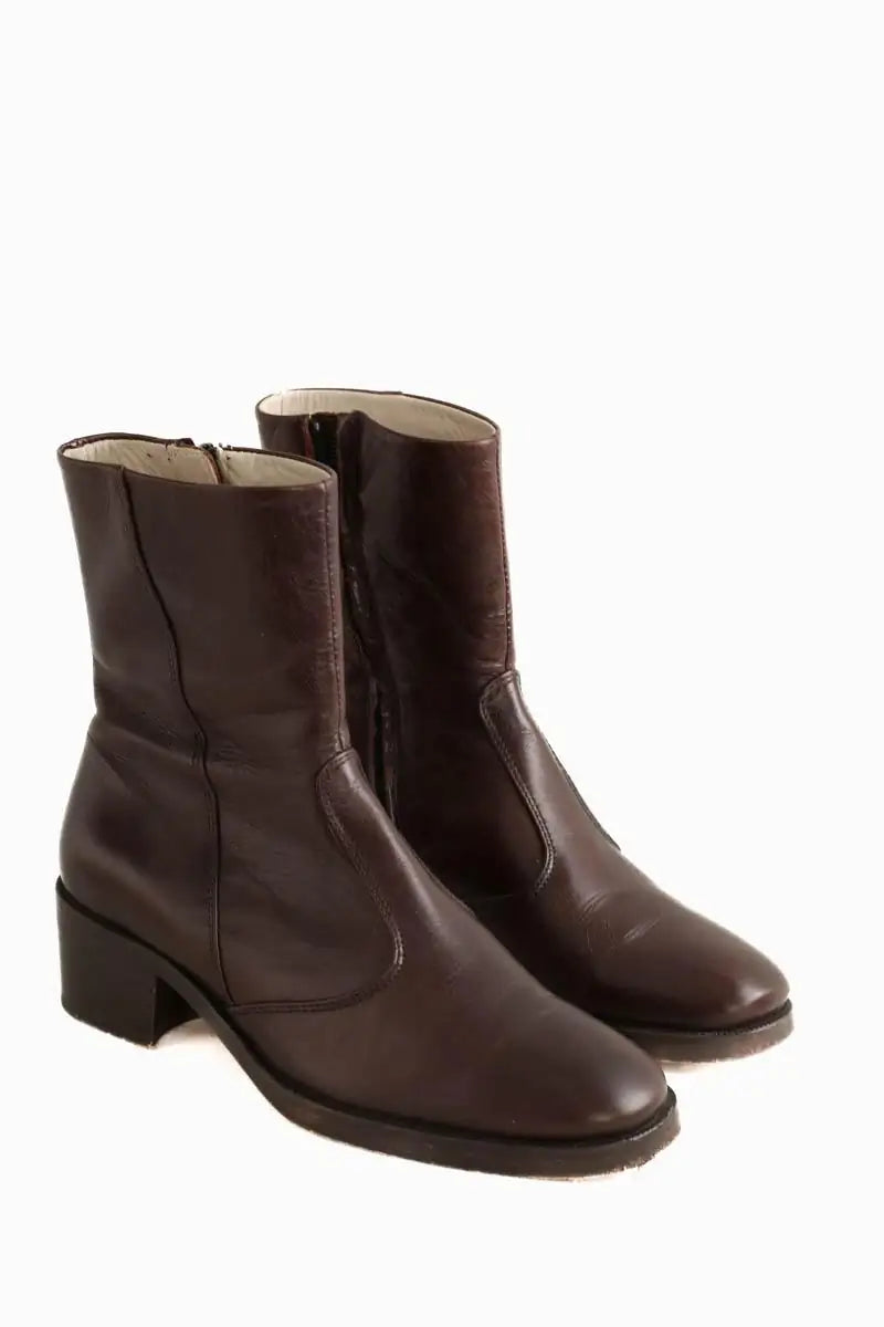 Boots Zadig & Voltaire Marron en Cuir
