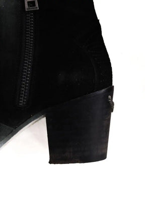 Boots Zadig & Voltaire Molly Noir en Daim
