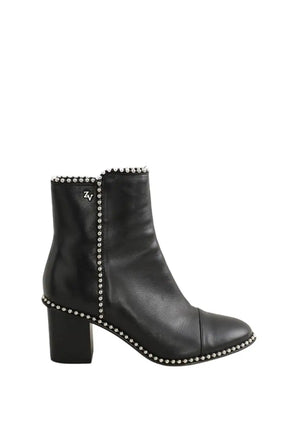 Boots Zadig & Voltaire Noir en Cuir, taille 39 - Seconde Main