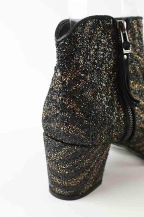 Boots Zadig & Voltaire Noir en Paillettes