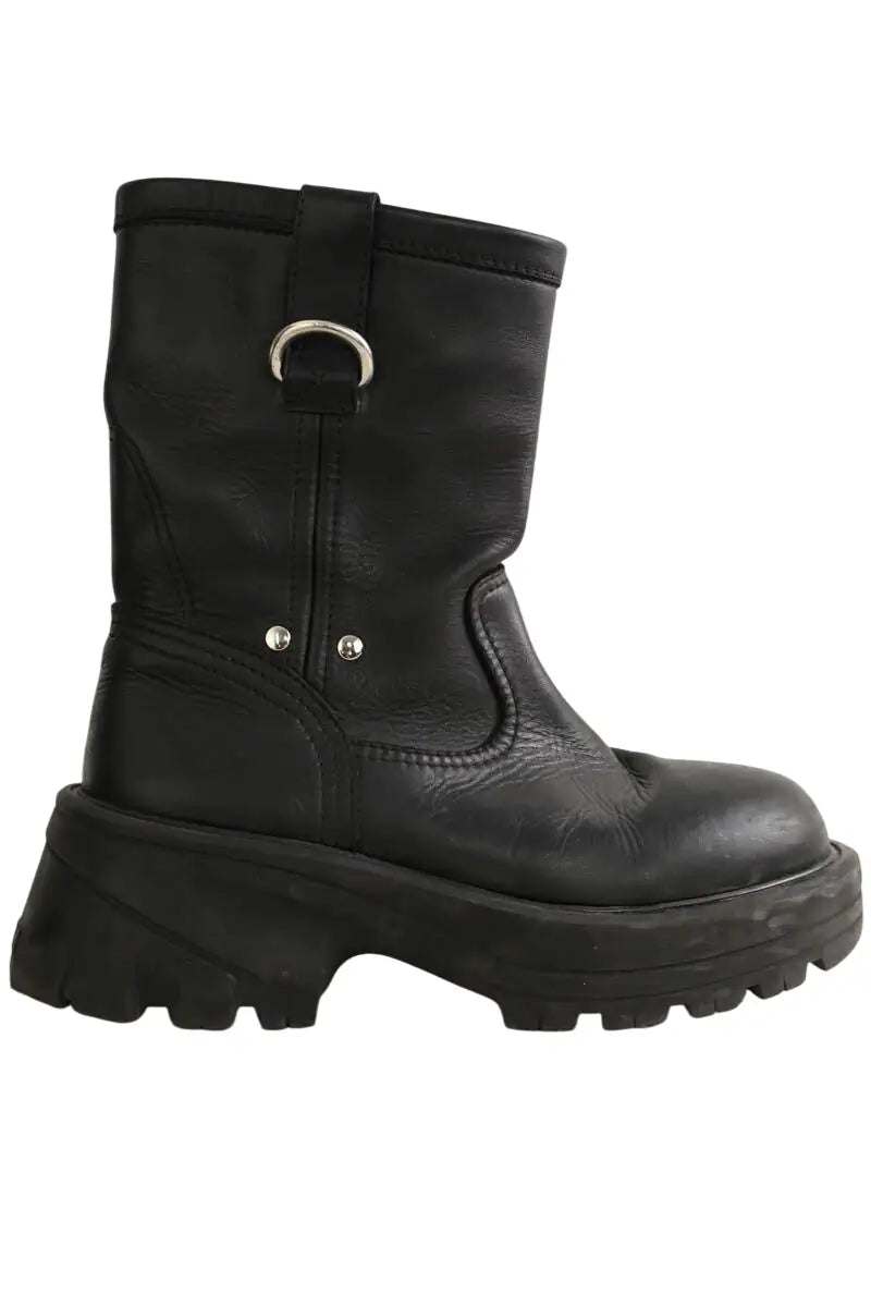 Bottes 1017 Alyx 9sm Noir en Cuir, taille 43 - Seconde Main
