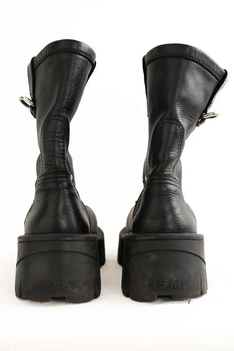 Bottes 1017 Alyx 9sm Noir en Cuir