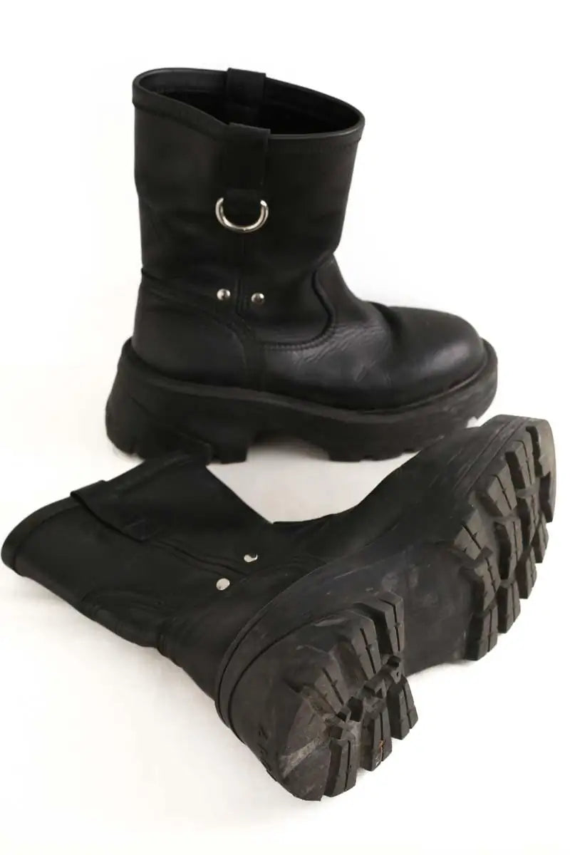 Bottes 1017 Alyx 9sm Noir en Cuir