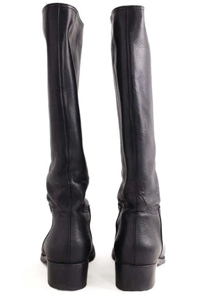 Bottes Agl Noir en Cuir