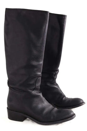 Bottes Agl Noir en Cuir