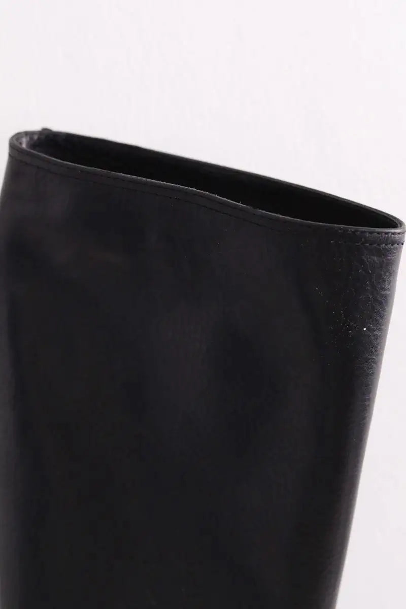 Bottes Agl Noir en Cuir