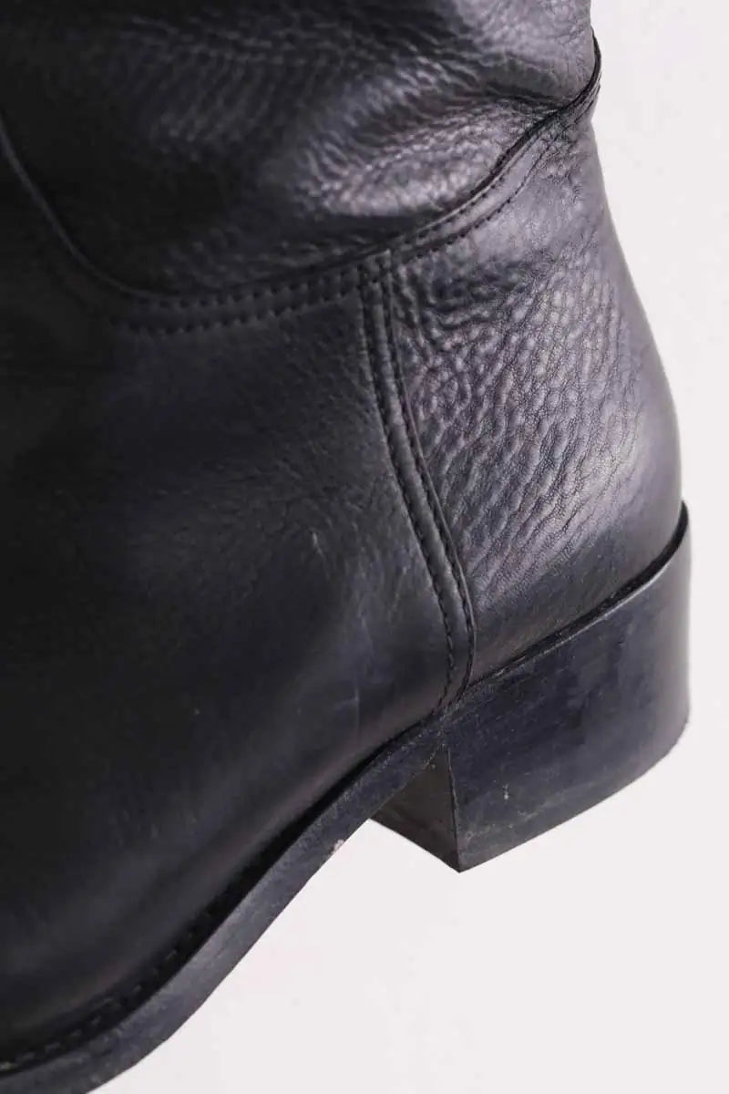 Bottes Agl Noir en Cuir