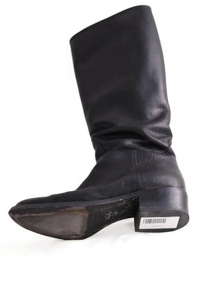 Bottes Agl Noir en Cuir