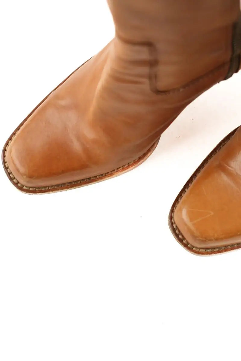 Bottes Barbara Bui Camel en Cuir