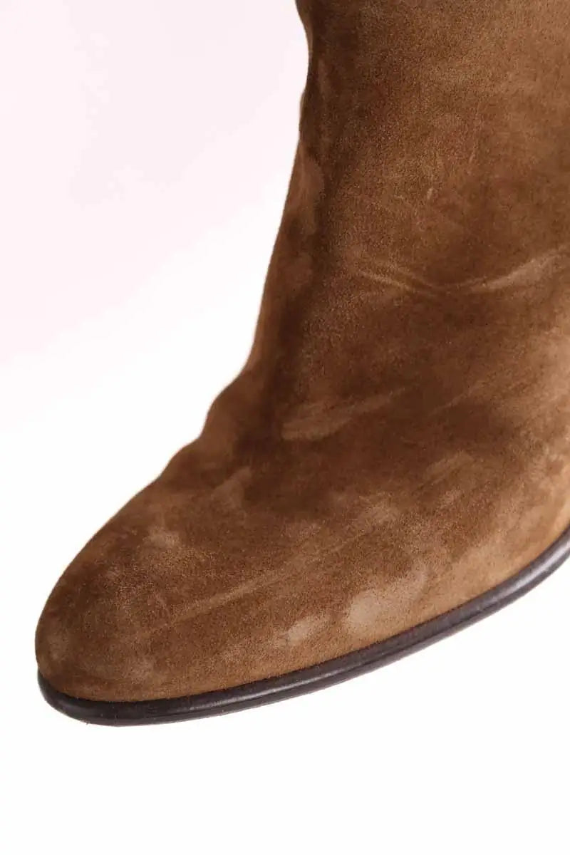 Bottes Ba&Sh Camel en Daim