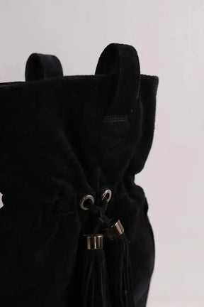 Bottes Celine Noir en Daim