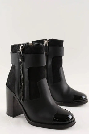 Bottes Chanel Noir en Cuir
