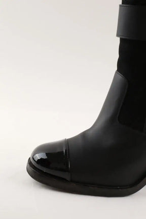 Bottes Chanel Noir en Cuir