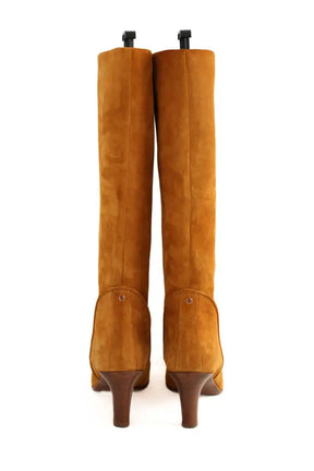 Bottes Chloé Camel en Daim