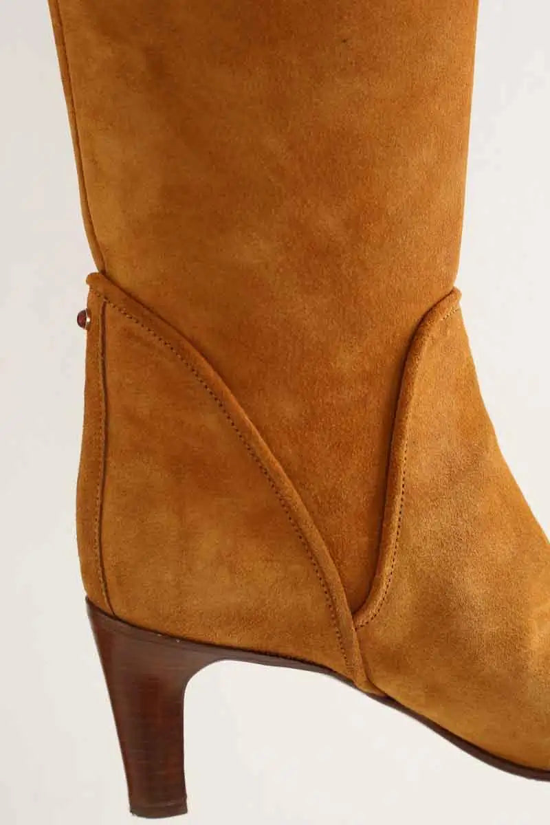 Bottes Chloé Camel en Daim