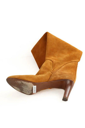Bottes Chloé Camel en Daim
