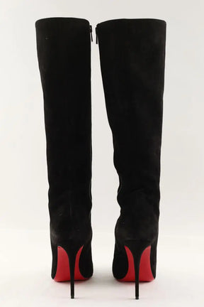 Bottes Christian Louboutin Eloise Noir en Daim