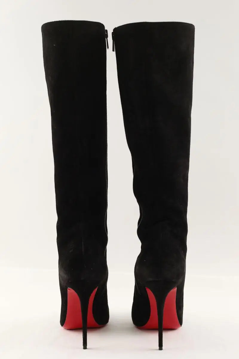 Bottes Christian Louboutin Eloise Noir en Daim