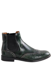 Bottes Church's Vert en Cuir, taille 38 - Seconde Main