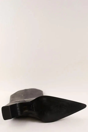 Bottes Coperni Bottes cowboy bridge Gris en Cuir
