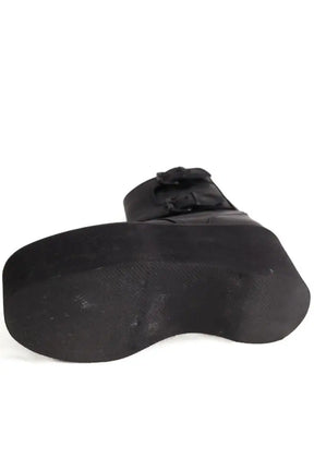 Bottes de motard The Kooples Noir en Cuir