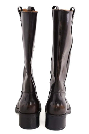 Bottes d'équitation Alohas Marron en Cuir
