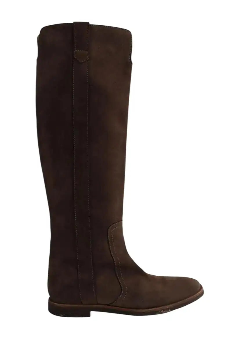 Bottes d'équitation Laurence Bras Marron en Cuir, taille 41 - Seconde Main
