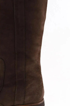 Bottes d'équitation Laurence Bras Marron en Cuir