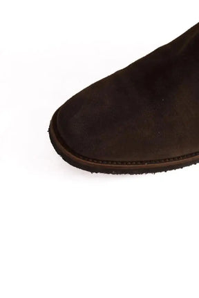 Bottes d'équitation Laurence Bras Marron en Cuir