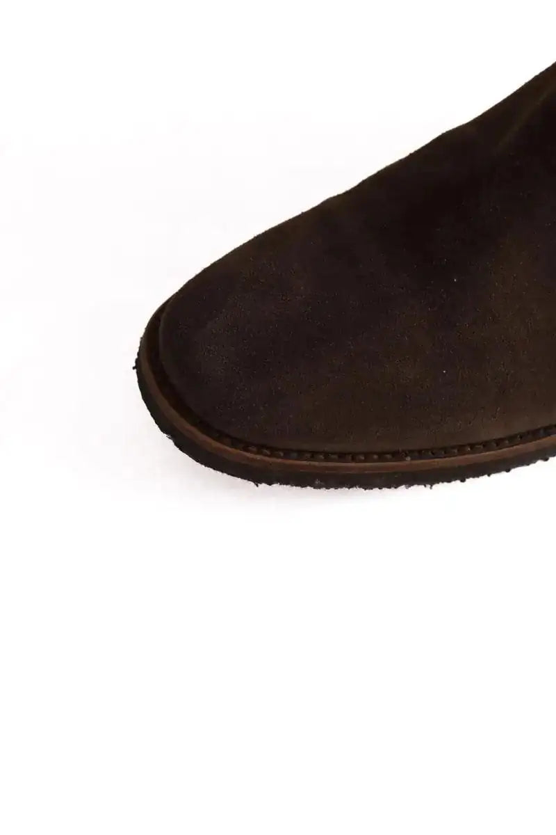 Bottes d'équitation Laurence Bras Marron en Cuir