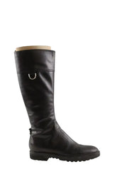 Bottes d'équitation Sergio Rossi Noir en Cuir, taille 39 - Seconde Main
