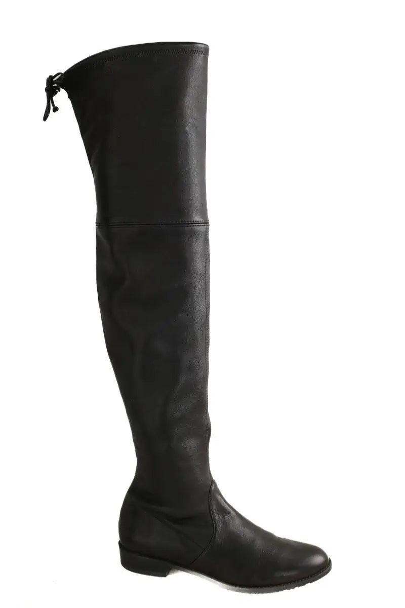 Bottes d'équitation Stuart Weitzman Noir en Cuir