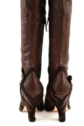 Bottes Dior Marron en Cuir