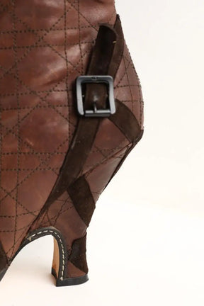 Bottes Dior Marron en Cuir
