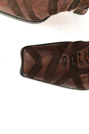 Bottes Dior Marron en Cuir
