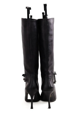 Bottes Dior Noir en Cuir