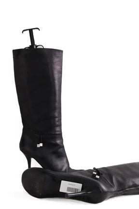 Bottes Dior Noir en Cuir