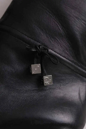 Bottes Dior Noir en Cuir