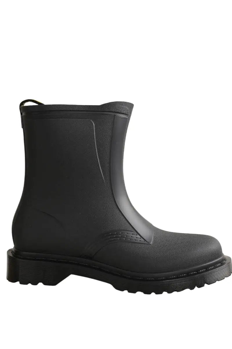 Bottes Dr. Martens Rain boot Noir en Tissu, taille 38 - Seconde Main