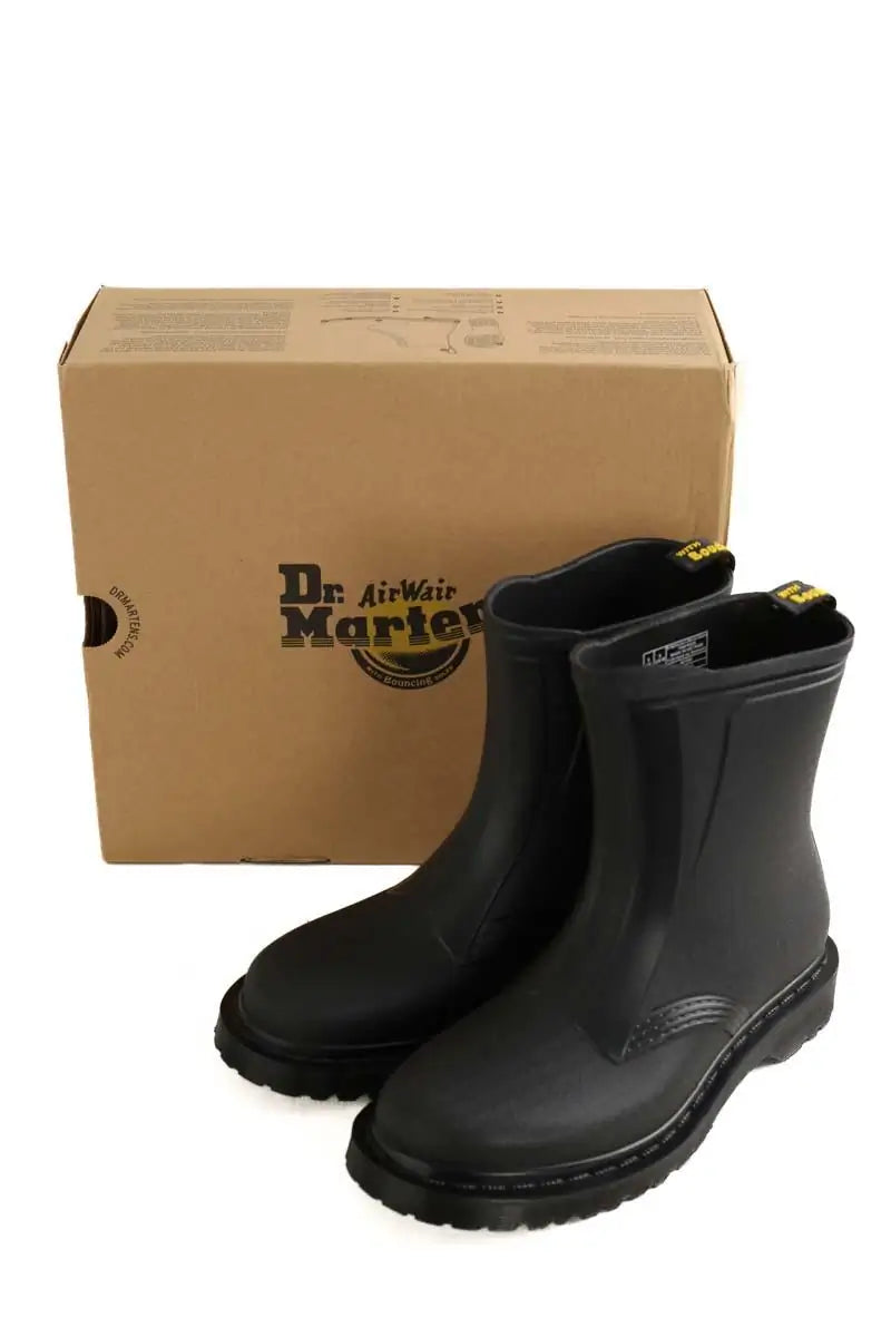 Bottes Dr. Martens Rain boot Noir en Tissu