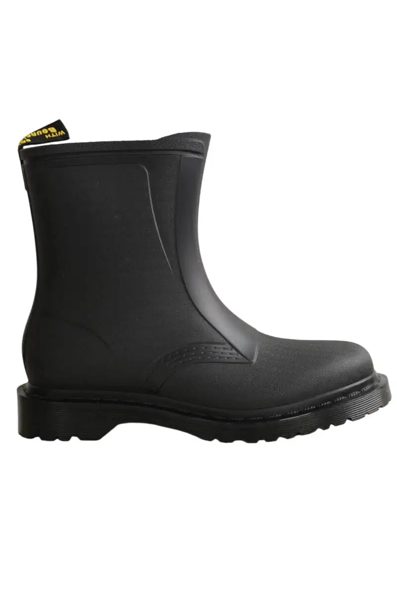 Bottes Dr. Martens Rain boot Noir en Tissu, taille 39 - Seconde Main